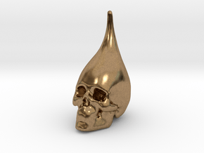 Skull pawn in the game in Natural Brass