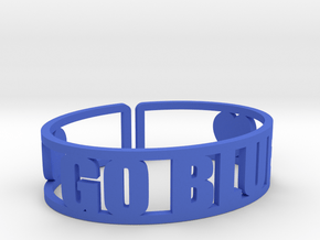 Go Blue Cuff in Blue Processed Versatile Plastic