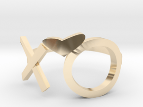 The Weeknd XO Midi Ring in 14K Yellow Gold
