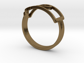 Montana Ring Size 6 in Polished Bronze