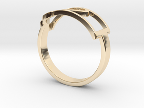 Montana Ring Size 6 in 14K Yellow Gold