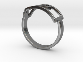 Montana Ring Size 7 in Polished Silver