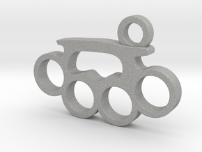 Knuckle Pendant in Aluminum
