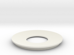 Lieberkuehn Reflector 58mm Dia. 76.2mm WD in White Natural Versatile Plastic