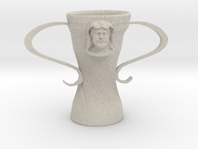 Hercules cup in Natural Sandstone