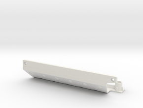 Skid plate right Adventure D90 Gelande 1:10 in White Natural Versatile Plastic