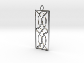 Sconce Pendant in Natural Silver