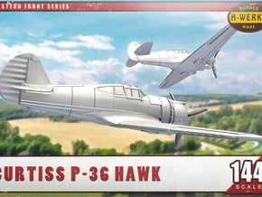 1/144th - Curtiss 75 "Hawk" (P36) in Tan Fine Detail Plastic