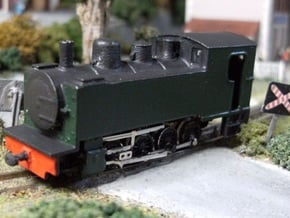 Locomotive Corpet-Louvet 0-4-0T Nm 1:160 in Smooth Fine Detail Plastic