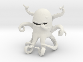 Octopus 46d in White Natural Versatile Plastic