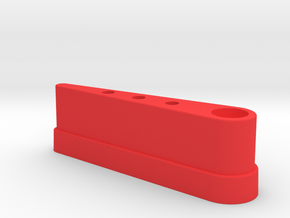 CSF#4 - 3 Inch Bat GB PKE - Pinball Flipper Bat in Red Processed Versatile Plastic