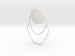 Design 8 in White Natural Versatile Plastic