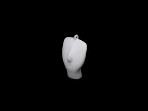 Cycladic Head Pendant in White Natural Versatile Plastic