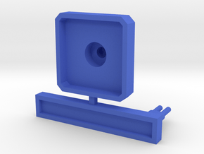 3d Printing BRASS in Blue Processed Versatile Plastic
