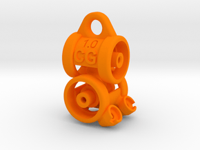 CG-cardan 1.0 in Orange Processed Versatile Plastic
