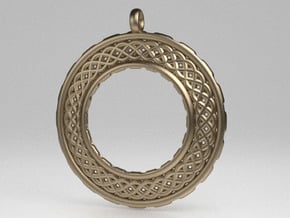 TreeSin Pendant in Natural Bronze