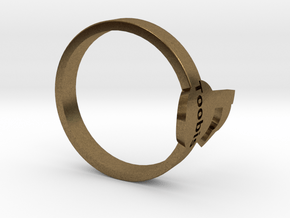 Toobis TagPro Ring in Natural Bronze