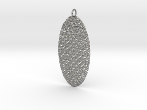 Texture #2 Pendant in Natural Silver