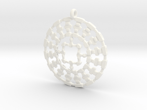 Treyu C2S Pendant in White Processed Versatile Plastic