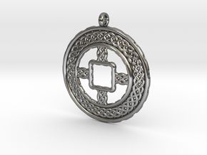 TreeSin C2S Pendant in Polished Silver