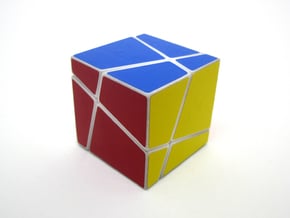 Polyaxis Cube 2x2x2 (DIY) in White Processed Versatile Plastic