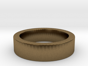Basic Ring US5 in Natural Bronze