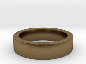 Basic Ring US6 1/4 in Natural Bronze