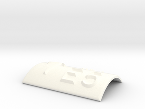 E5 mit Pfeil nach oben in White Processed Versatile Plastic