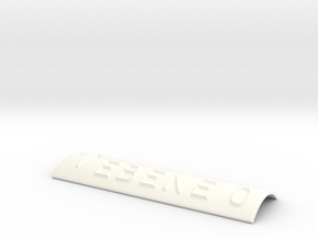 EBENE 0 mit Pfeil nach oben  in White Processed Versatile Plastic