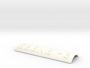 EBENE -3 in White Processed Versatile Plastic