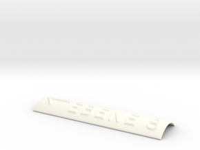 EBENE 8 mit Pfeil nach links in White Processed Versatile Plastic