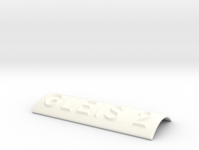 GLEIS 2 in White Processed Versatile Plastic