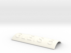 GLEIS 5 in White Processed Versatile Plastic