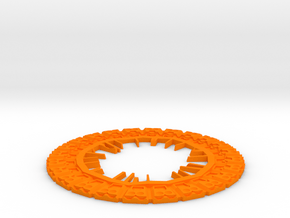 Inner ring for Guardians of the Galaxy Plant Pot in Orange Processed Versatile Plastic