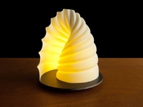 Shy-light - Ando (L) in White Natural Versatile Plastic