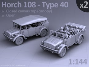 HORCH 108 40 - (2pack) in Smooth Fine Detail Plastic