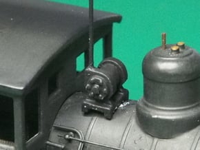 HO scale Turbo Generator for steam locos x12 in Tan Fine Detail Plastic