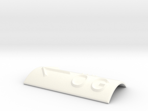 OG mit Pfeil nach links in White Processed Versatile Plastic