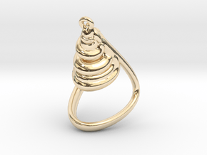 Attractor Final in 14k Gold Plated Brass