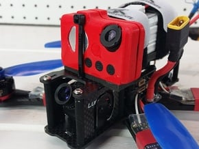 Mobius Camera - MoPro Tilt 35  in Red Processed Versatile Plastic