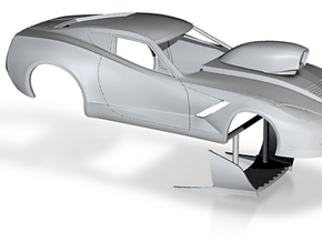 1/32 2014 Pro Mod Corvette in Tan Fine Detail Plastic