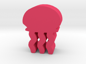 Game Piece, Jellyfish in Pink Processed Versatile Plastic