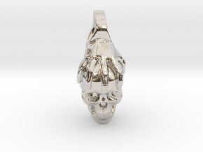 The Original Amor Fati Charm in Rhodium Plated Brass