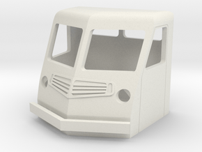 Fs-1-87-far-cab-1a in White Natural Versatile Plastic