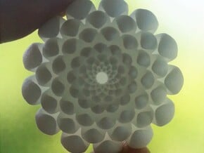 chrysanthemum -kiku- in Tan Fine Detail Plastic