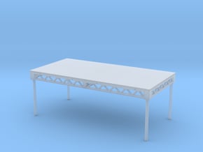 1:48 Steeldeck 8x4 with legs in Smooth Fine Detail Plastic