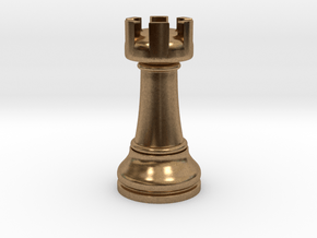 02Rook Small Single in Natural Brass