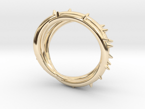Rose Thorn Ring - Sz.9 in 14K Yellow Gold