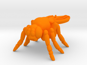 Drosophila Desk Toy in Orange Processed Versatile Plastic