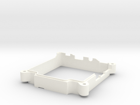Astro Pi3 Enclosure SECTION 3 in White Processed Versatile Plastic